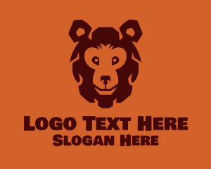 Teddy - Brown Bear Mascot logo design