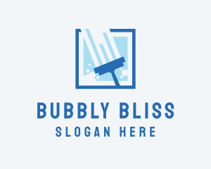 Window Wipe Cleaning logo design