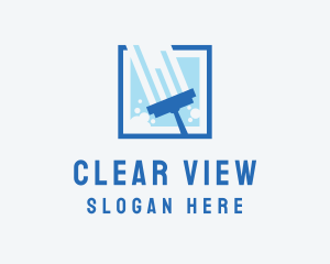 Window - Window Wipe Cleaning logo design