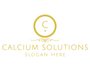 Elegant Luxurious Round Rope logo design