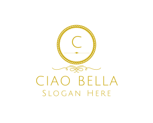 Elegant Luxurious Round Rope logo design