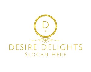 Elegant Luxurious Round Rope logo design