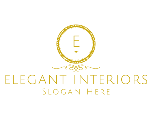 Elegant Luxurious Round Rope logo design