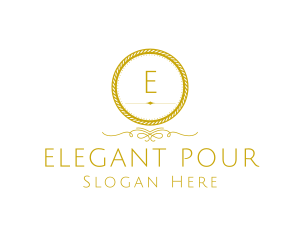 Elegant Luxurious Round Rope logo design