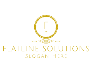 Elegant Luxurious Round Rope logo design