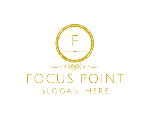 Elegant Luxurious Round Rope logo design