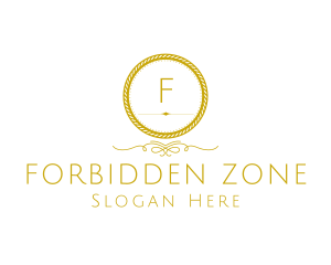 Elegant Luxurious Round Rope logo design