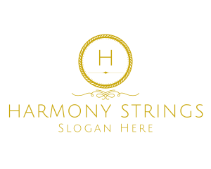 Elegant Luxurious Round Rope logo design