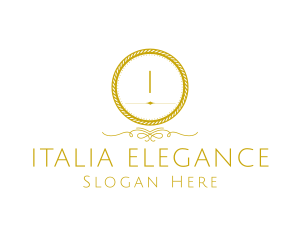 Elegant Luxurious Round Rope logo design