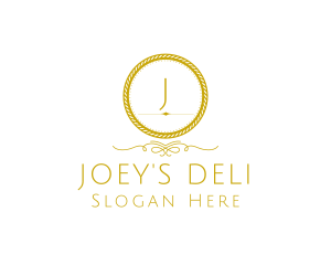 Elegant Luxurious Round Rope logo design