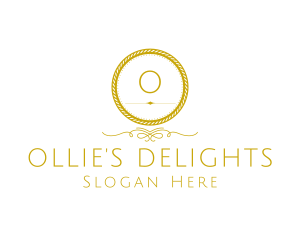 Elegant Luxurious Round Rope logo design