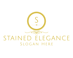 Elegant Luxurious Round Rope logo design