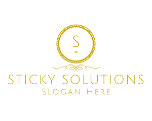 Elegant Luxurious Round Rope logo design