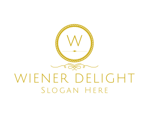 Elegant Luxurious Round Rope logo design