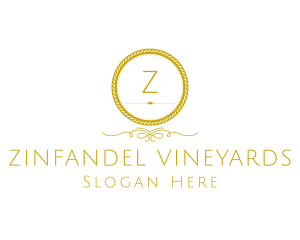 Elegant Luxurious Round Rope logo design