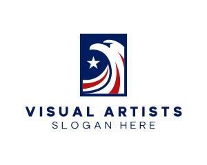 Veteran - American Eagle Patriot Club logo design