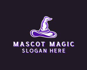 Witch Hat Magician logo design