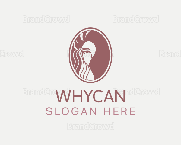 Woman Hair Salon Logo