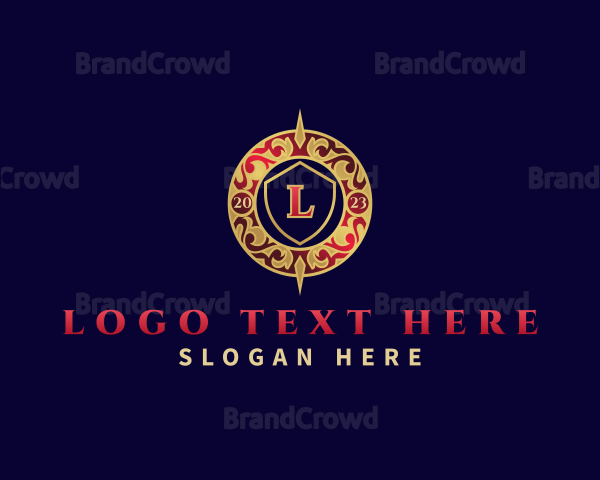 Premium Decorative Shield Logo