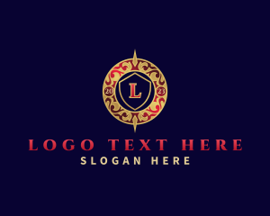 Premium Decorative Shield Logo