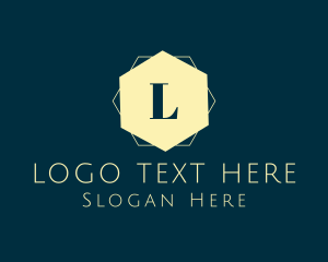 Hexagon - Hexagon Geometric Business logo design