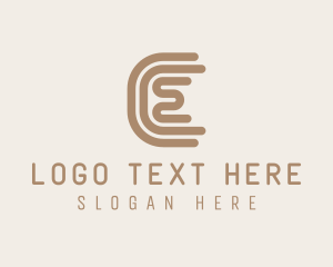 Letter E - Generic Corporation Letter E logo design