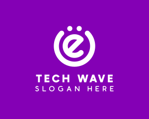 Electronics - Electronic Business Emoji Letter E logo design