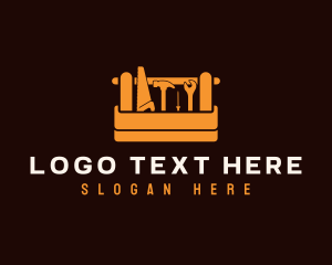 Tools - Handyman Carpentry Toolbox logo design