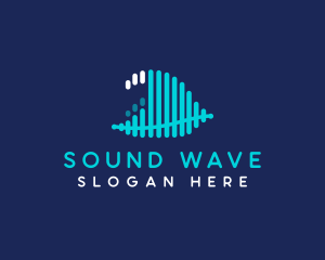 Abstract Ocean Wave logo design