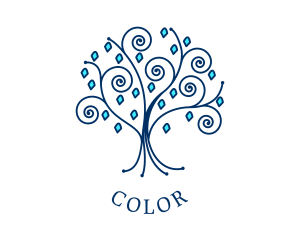 Cold - Winter Jewelry Tree logo design