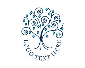 Shoal - Winter Jewelry Tree logo design