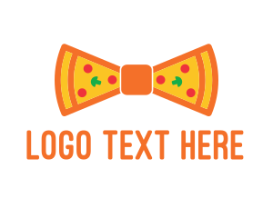 Pizza Bow Tie Logo