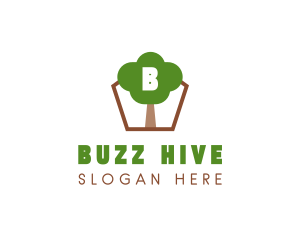 Nature Tree Planting logo design