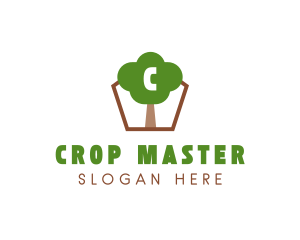 Nature Tree Planting logo design