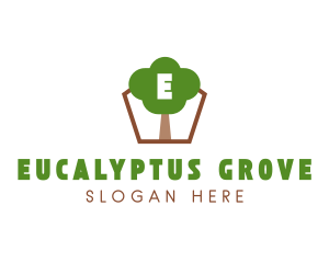 Nature Tree Planting logo design