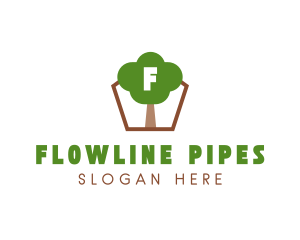 Nature Tree Planting logo design