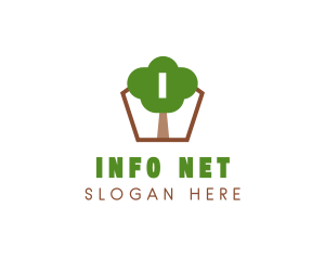 Nature Tree Planting logo design