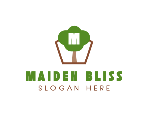 Nature Tree Planting logo design