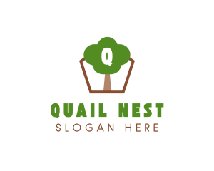 Nature Tree Planting logo design