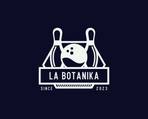 Bowling League Tournament Logo