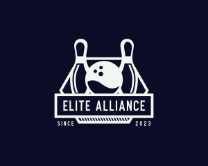 League - Bowling League Tournament logo design