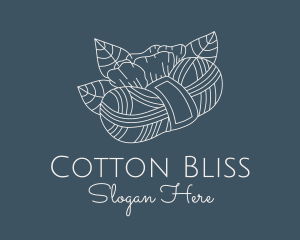 Cotton - Crochet Knitting Yarn logo design