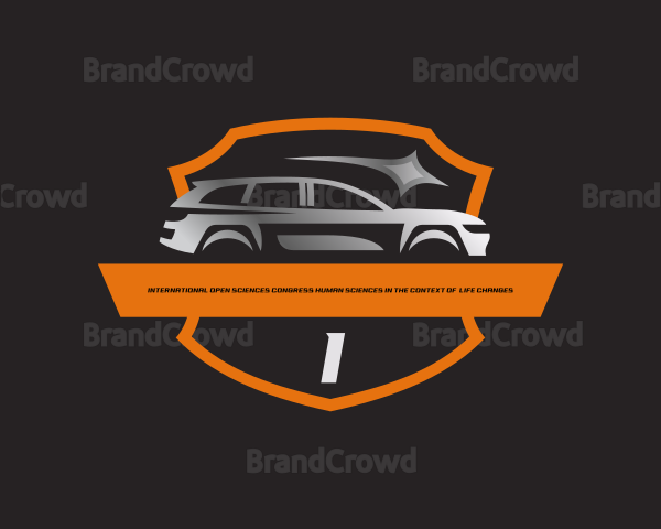 SUV Auto Car Care Logo