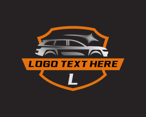 Driving - SUV Auto Car Care logo design