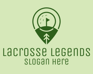 Golf Course Location  logo design