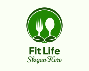 Spoon Fork Vegan Restaurant Logo