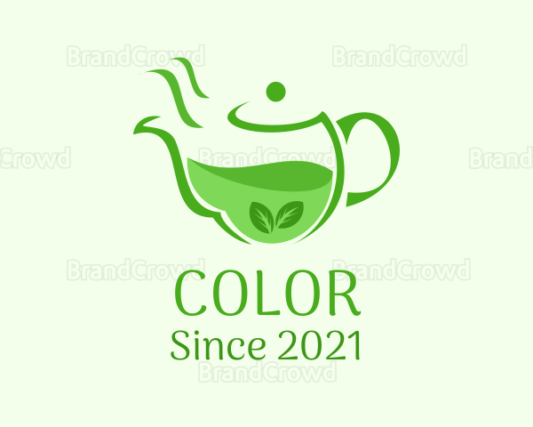 Organic Tea Kettle Logo