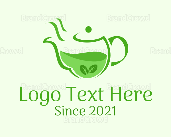 Organic Tea Kettle Logo