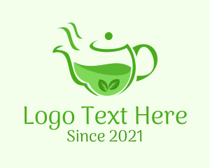 Herb Doctor - Organic Tea Kettle logo design