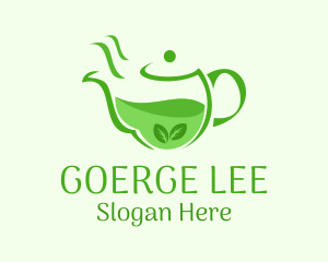 Organic Tea Kettle Logo